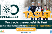 100 TASUTA suusatundi on registreerimiseks avatud!