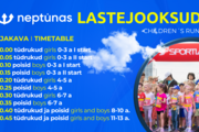 Ülemiste Ööjooksu lastejooksud on VÄLJA MÜÜDUD
