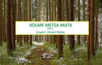 Kolme metsa orienteerumismatka püsirajad vol 2