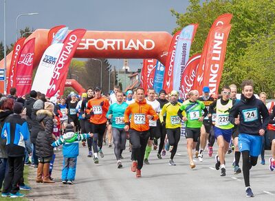 Sportland on olnud läbi aastate linnajooksu hea koostööpartner