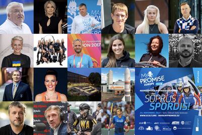 Noortespordi inspiratsioonipäev „Sõprus spordis“ esinejad