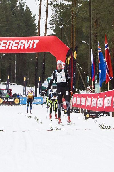 17. Alutaguse maratoni kiireim mees Kein Einaste (Foto: Kaimo Puniste)