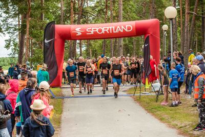 Südasuve Challenge kasutab intervallstarte, 10 inimest iga 10 sekundi tagant rajale