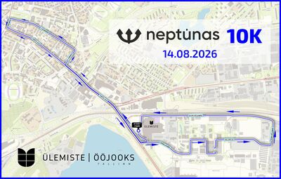 Neptunas 10 km rada viib ööjooksjad esmakordselt Tallinna kesklinna vallutama