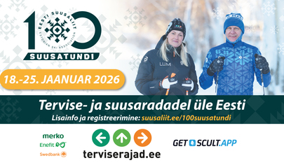 Suusad alla - 100 TASUTA suusatundi on nüüd registreerimiseks avatud!