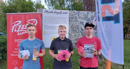 Järvamaal toimus teine etapp discgolfi seeriavõistlusest