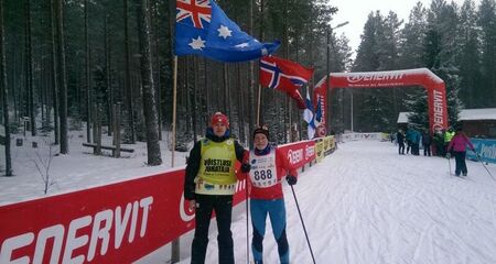 Austraallasest maratoniturist Adrian Robert Blake vaimustub suusatamisest Eestis