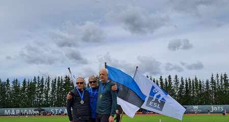 Järvamaa võistkonnale  Eesti Seeniorspordi ja Spordiveteranide Liidu mängudelt 3. koht