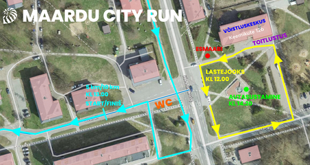 Maardu City Run võistluskeskuse ala SKEEM