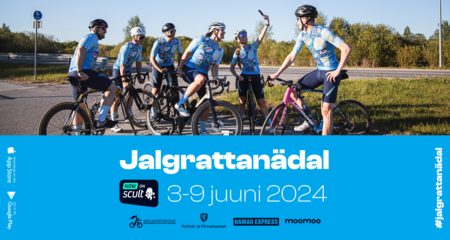 Jalgrattanädala TASUTA südmused 3.-9. juunil on registreerimiseks avatud