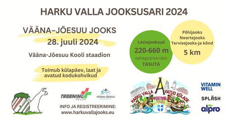 Harku valla jooksusarja III etapp toimub Vääna-Jõesuus