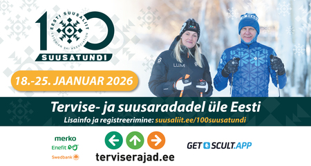 Suusad alla - 100 TASUTA suusatundi on nüüd registreerimiseks avatud!