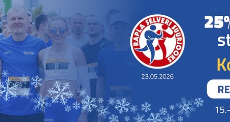 Rapla Selveri Suurjooksule 25% soodsamalt