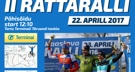 22.aprill toimub II Ülenurme-Haaslava Rattaralli
