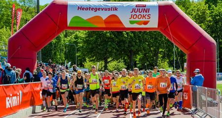 Algas registreerimine heategevuslikule Juunijooksule