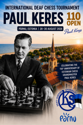 Rahvusvaheline kurtide maleturniir „Paul Keres 110 Open“