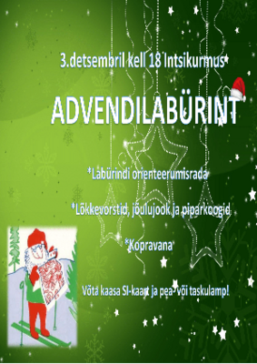 Advendilabürint orienteerumine