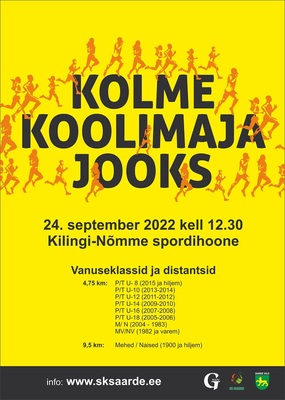 12. Kolme Koolimaja jooks