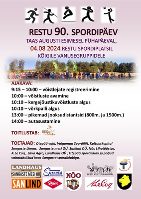 Restu 90. spordipäev